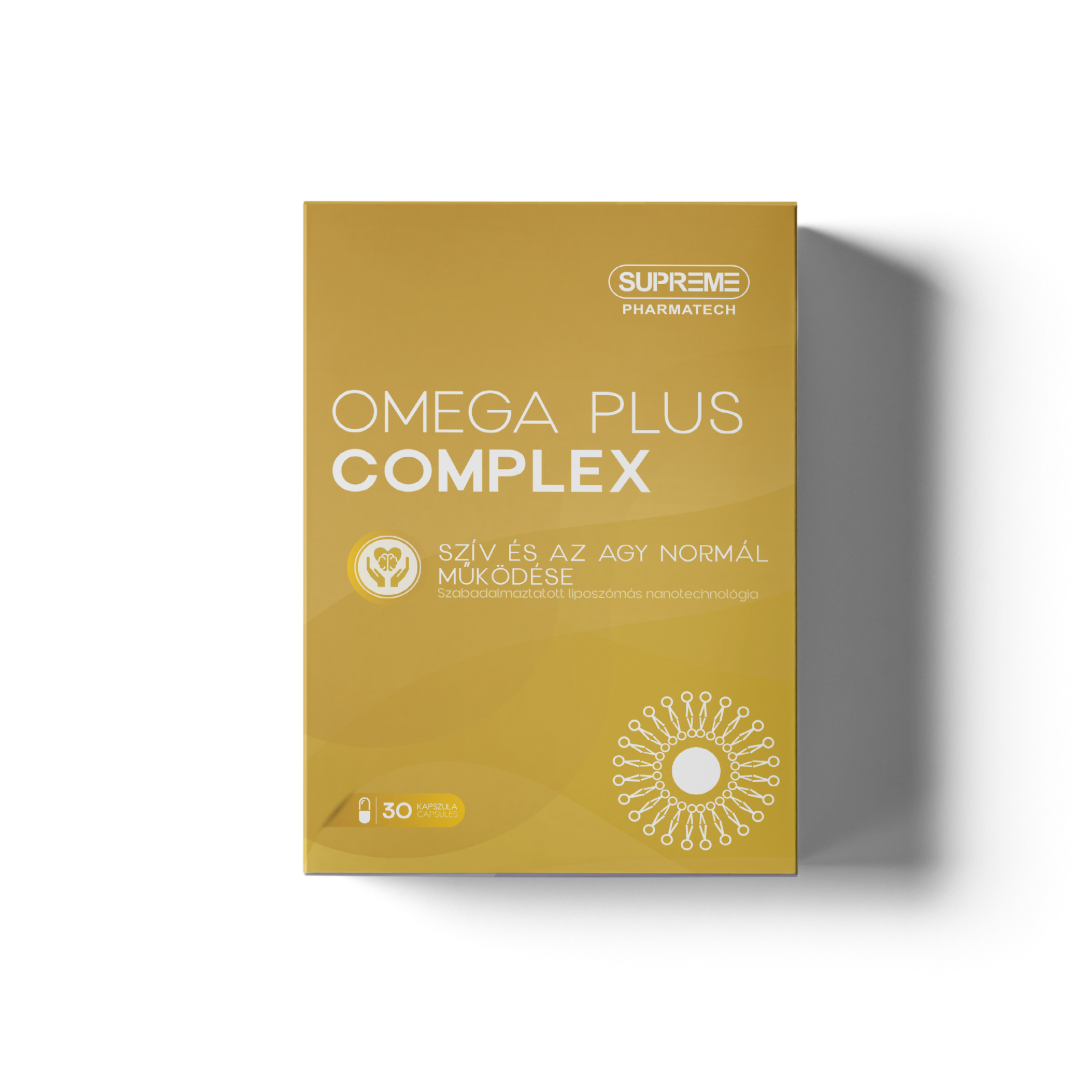 Supreme Pharmatech Liposzómás OMEGA PLUS COMPLEX - a fiatalság támogatója